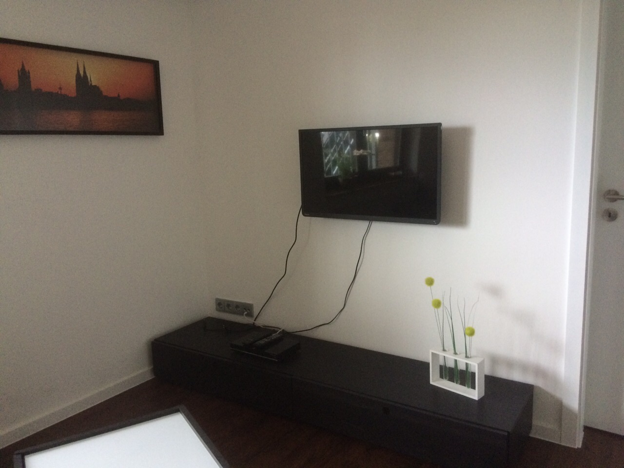 Wohnbereich mit TV